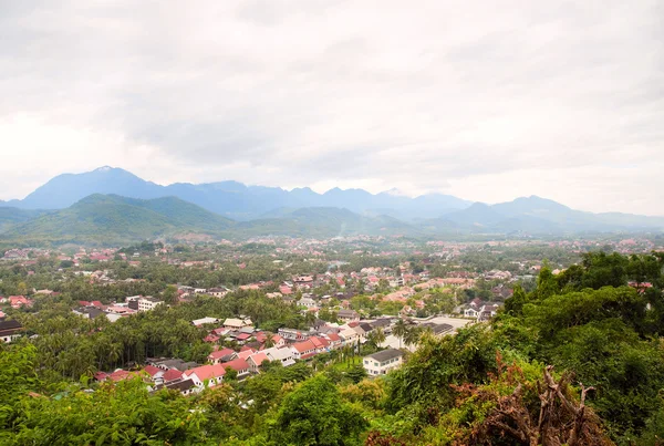 stock image Scenic view across Luang Prabang