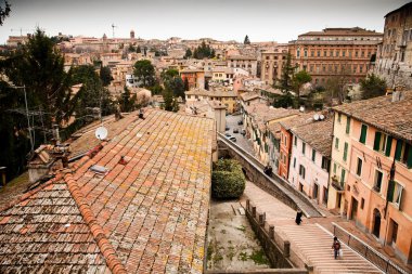 Perugia Cityscape. Italy. clipart