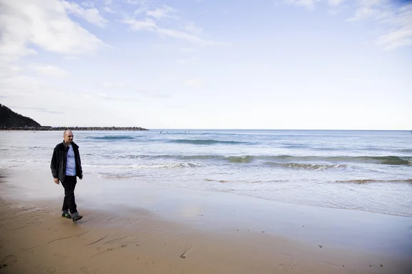 stock image Man On The Beach