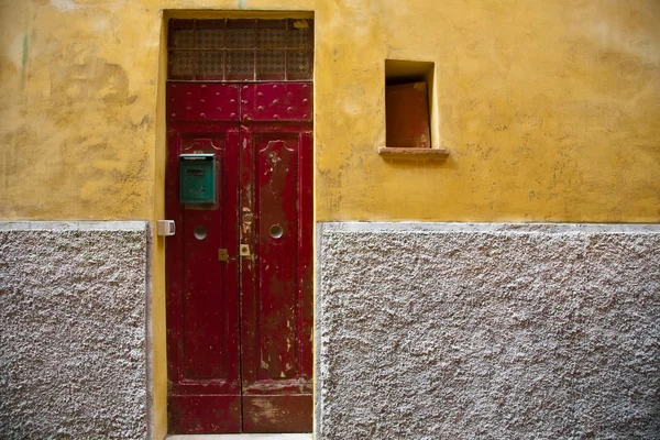 stock image Old Red Door