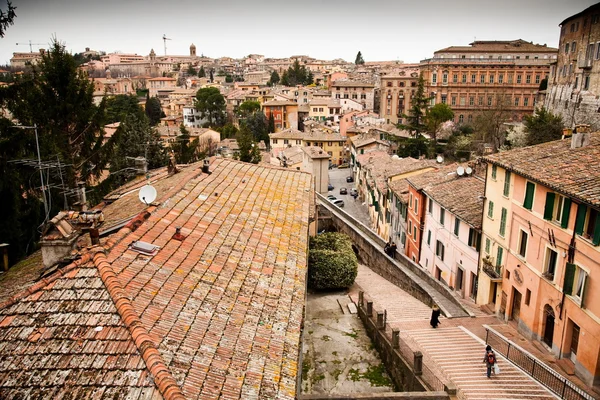 Perugia Cityscape. Italy. — Stock Photo, Image