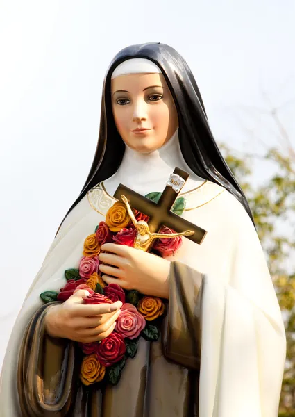 Statue of St Teresa — Stock Photo, Image