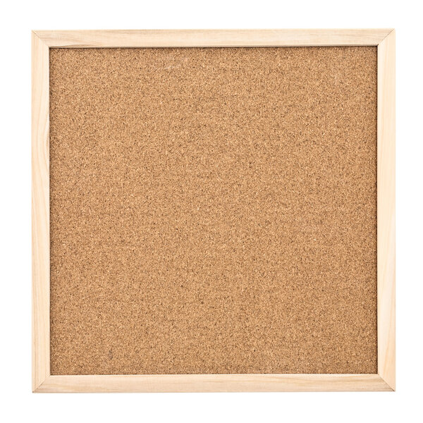 Доска изолирована на белом фоне
