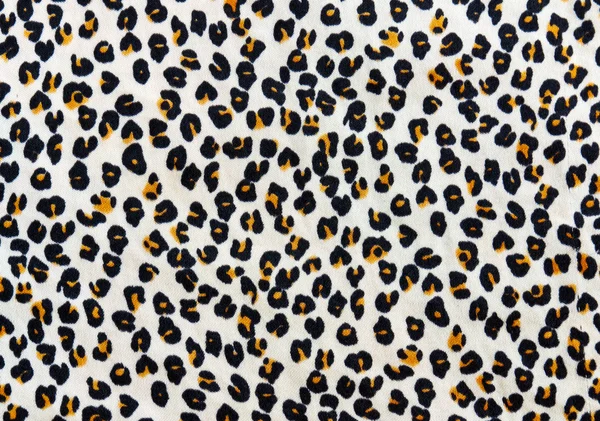 Têxtil de pele de leopardo — Fotografia de Stock