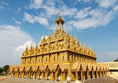 Wat Thasung temple in Thailand clipart