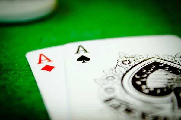 Pocket aces prime — Stock Photo, Image