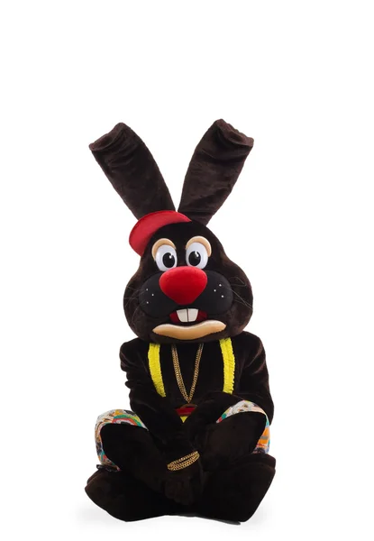 Maskot bunny kostüm - yalnız playboy — Stok fotoğraf