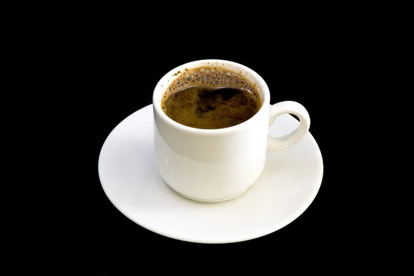 Hvit Kopp Kaffe – stockfoto