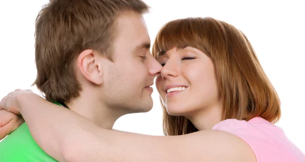 Young Couple Loving Each Other Royalty Free Stock Images