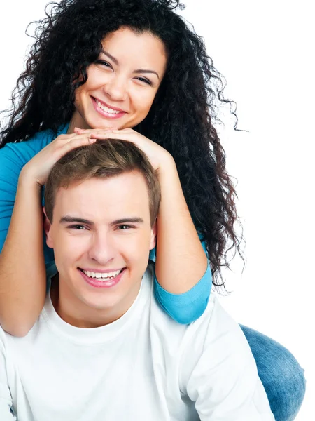 Beautiful Young Couple Love — Stock Photo, Image