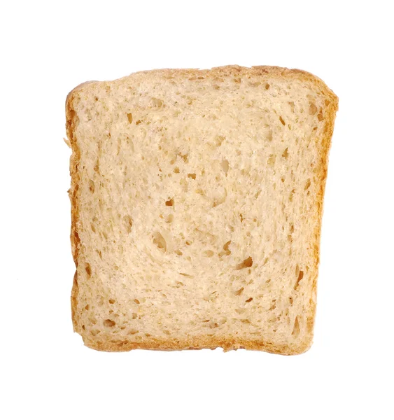 Rebanada de pan blanco — Foto de Stock