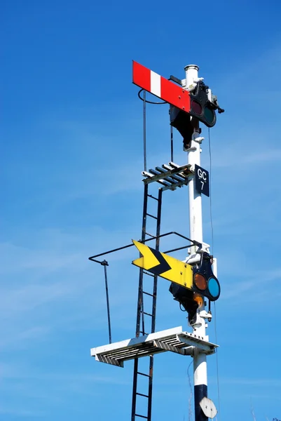 Stock image Railway signals