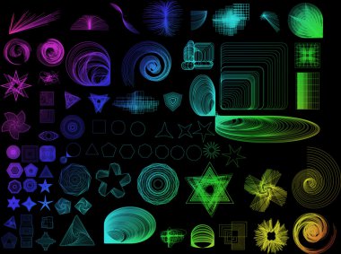 Abstract Shapes Collection clipart