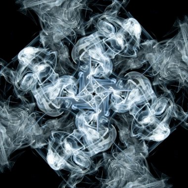 Abstract smoke pattern clipart