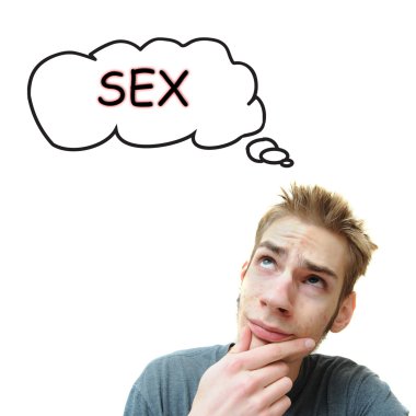 Thinking About Sex clipart