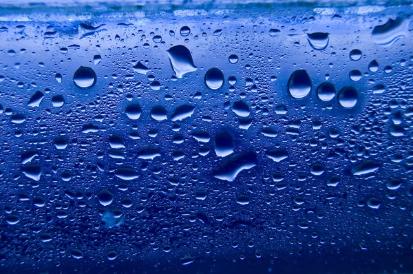 Gotas azuis — Fotografia de Stock