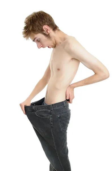 Skinny Weight Loss — Stock Photo, Image