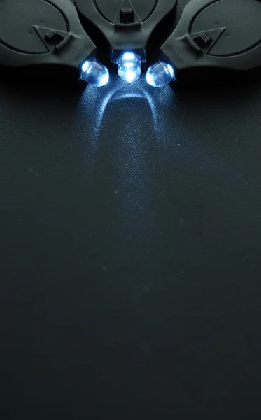 Led 키체인 마이크로 손전등 — 스톡 사진