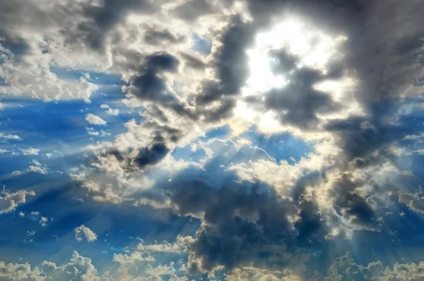 Stock image Skyburst with clouds