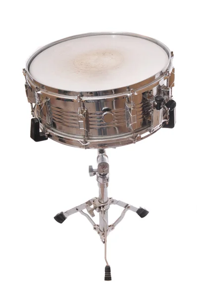 Snare Drum Stand Isolated White — Stock Photo, Image
