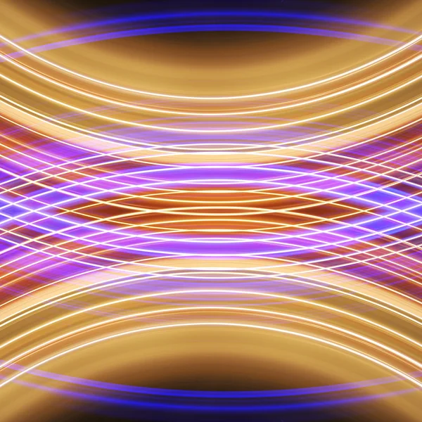 Abstract background of glowing stripes of streaks of light bands — Stock Photo, Image