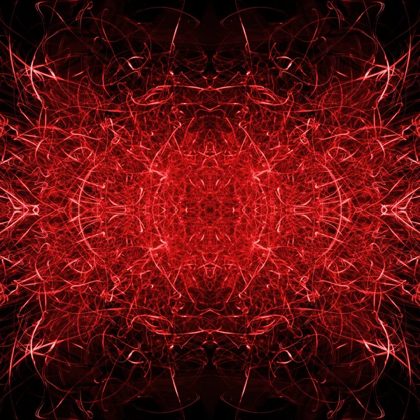 火の悪魔のような地獄の倍音を持つ赤い熱い炎および火花背景テクスチャ — ストック写真