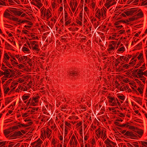 Fuoco Rosso Caldo Fiamme Scintille Sfondo Texture Con Satanico Inferno — Foto Stock
