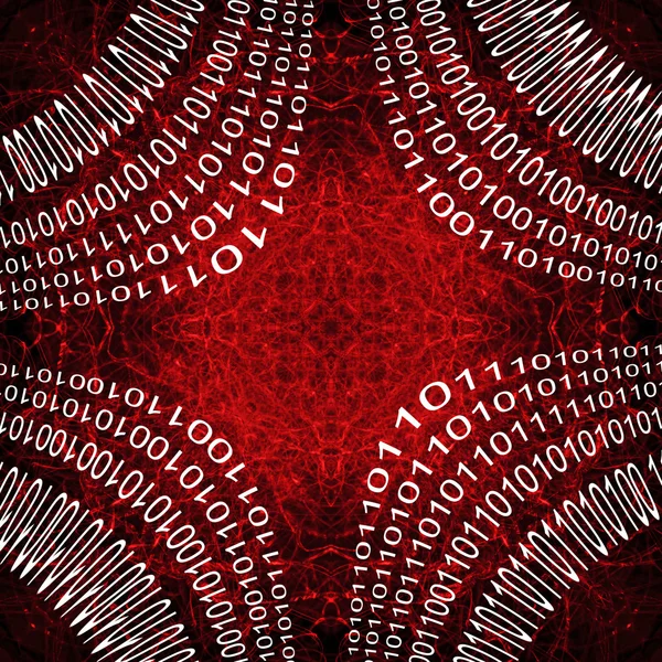 Digital Computer Language Binary background — Stock Photo, Image
