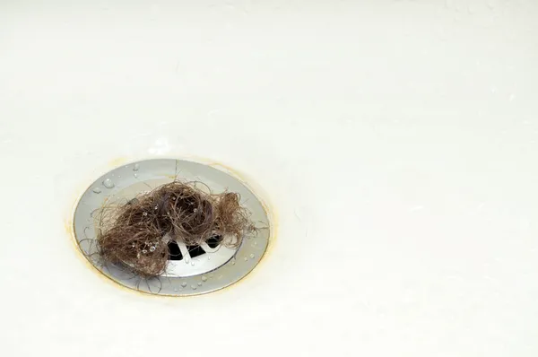 Duşta kasık saç — Stok fotoğraf