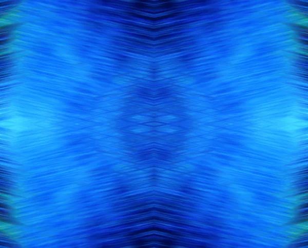 Rich Deep Powerful Calm Blue Blurry Blank Empty Background — Stock Photo, Image