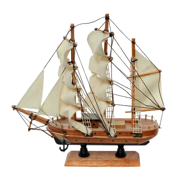 stock image Miniature ship model