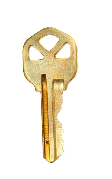 Złoty klucz — Zdjęcie stockowe