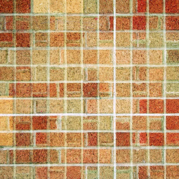 Mattone quadrato Tile — Foto Stock