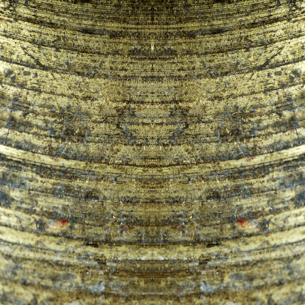 Глиняная Текстура Металла Золотыми Тонами — стоковое фото