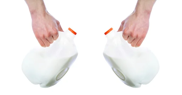 Desenho de leite abstrato — Fotografia de Stock