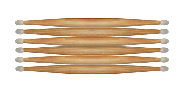 Abstrato Dois bastões de tambor lados — Fotografia de Stock