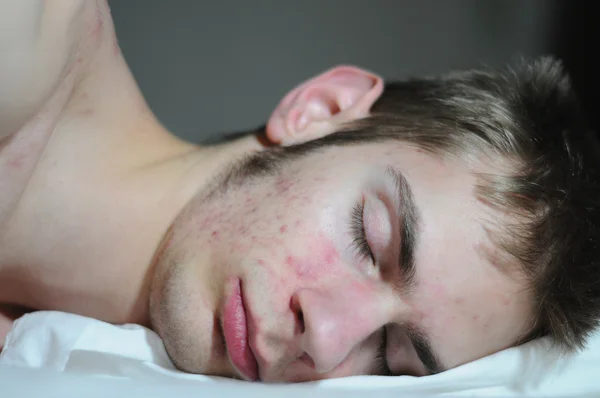 Young Man Sleeping — Stock Photo, Image