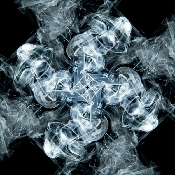 Abstrakcyjny wzór dymu — Zdjęcie stockowe