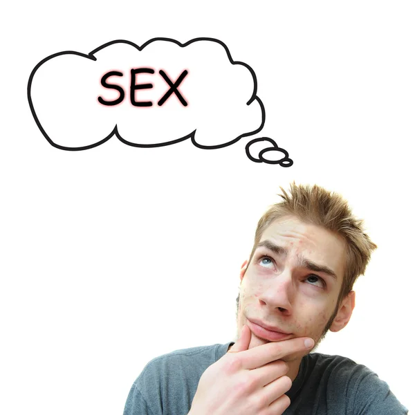 Myšlenky na sex — Stock fotografie