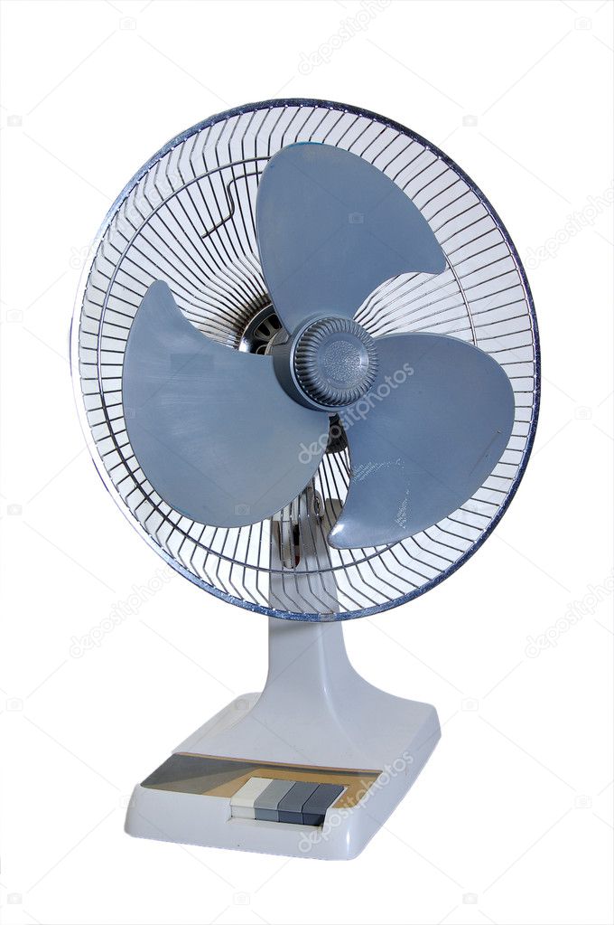 A household rotating fan