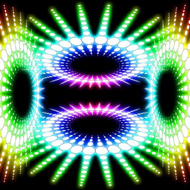 Abstract Disco Room Graphic clipart