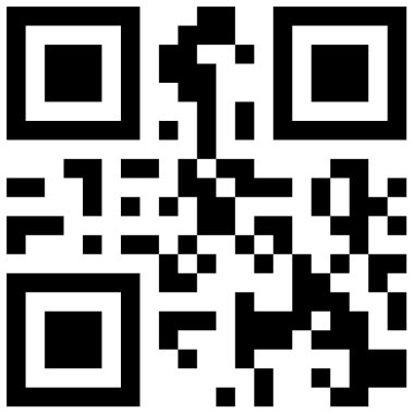 QR code tasarlamak kare bir çerçeve içinde siyah ve beyaz piksel ile soyut