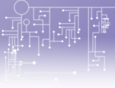 Simple tech background clipart