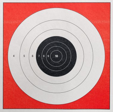 Shooting Practice Target clipart