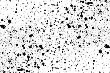 Black spray paint dots make a very fine grungy background. clipart