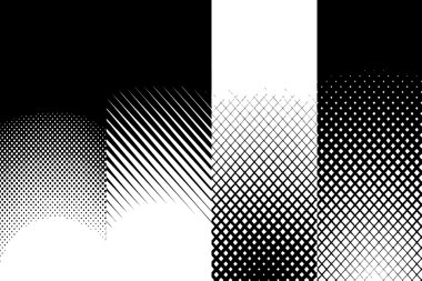 Abstract Halftone Patterns