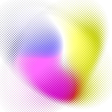 yarı ton desen dört rainbow renk baskılı. yarıya kadar bulanık ve yarım yarım ton olduğu için bu büyük bir arka plan yapar.