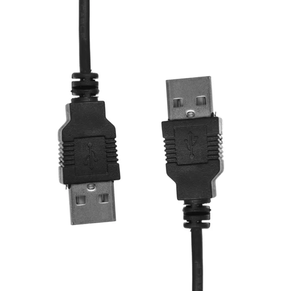 Cabluri USB prin cablu — Fotografie, imagine de stoc