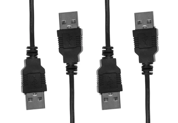 USB kablosu telleri — Stok fotoğraf