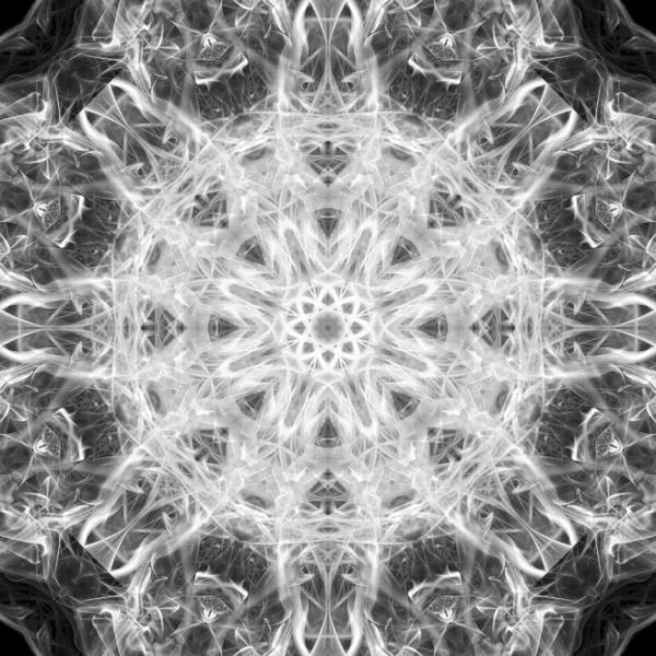 サイケデリックなトーンの抽象的な複雑な数学幾何学的設計 — ストック写真